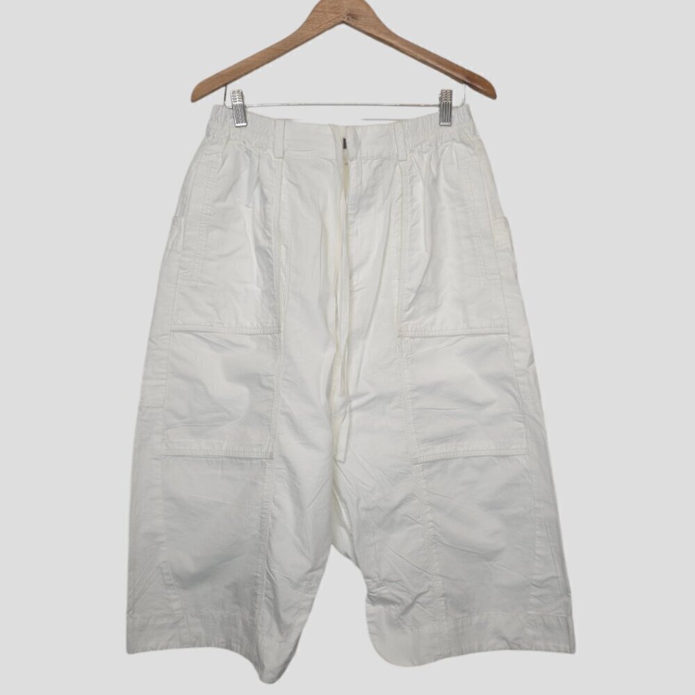 Free People Marbella Crop Harem Pants Optic White Small - Picture 3 of 11